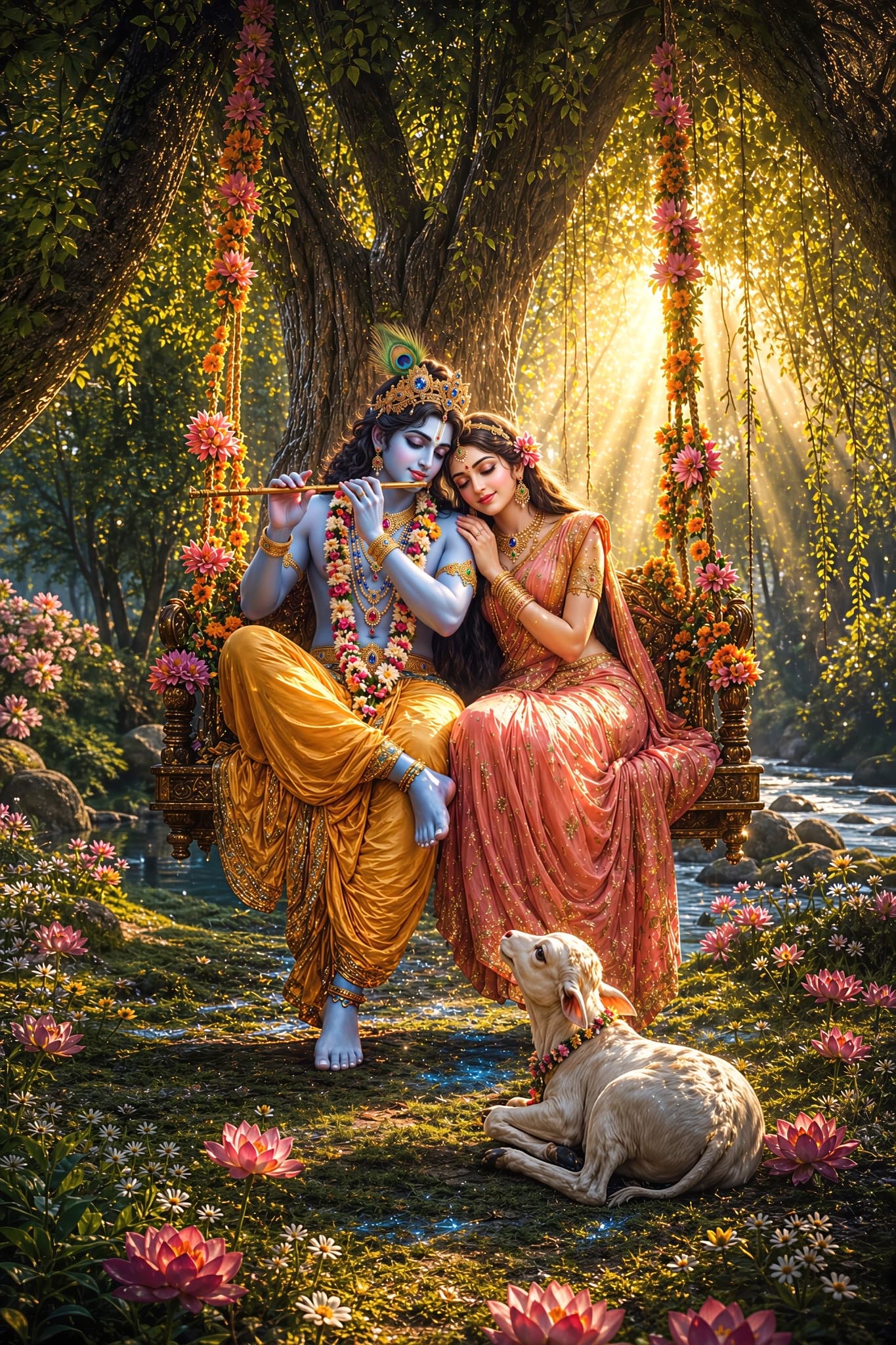 Radha Krishna Divine Leela