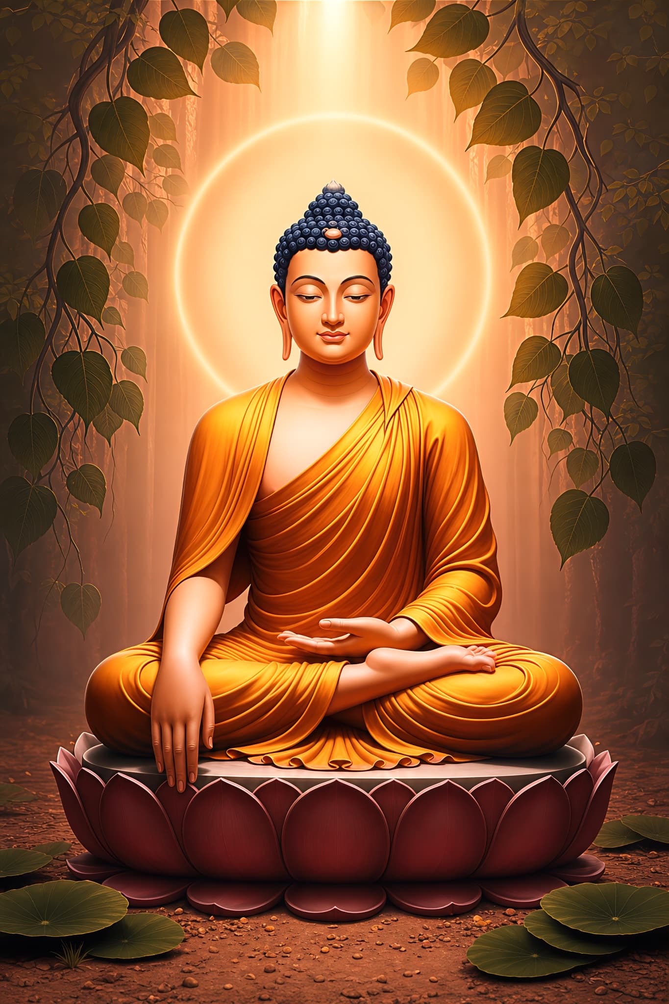 Om Namah Shivaya — Sacred Mantra Art - View 1